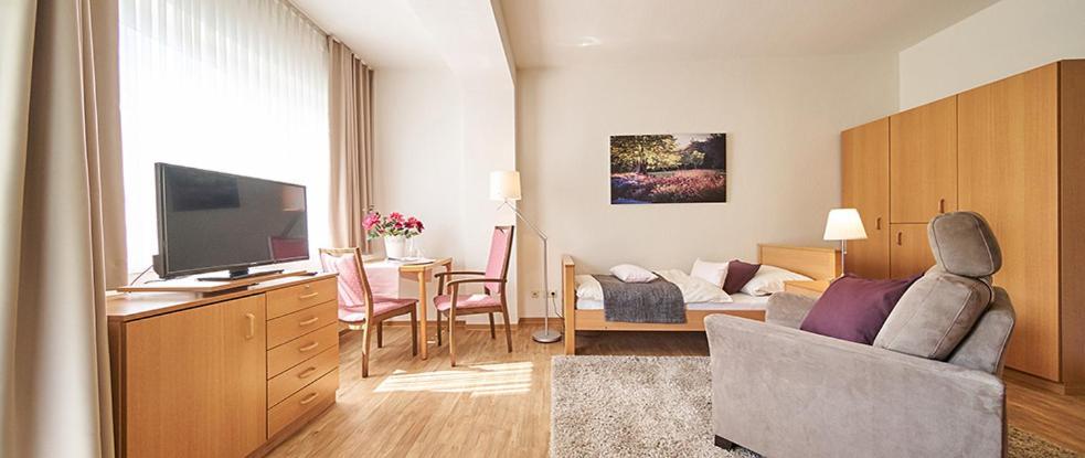 Apartamento Haus Am Kurpark Bad Driburg Exterior foto
