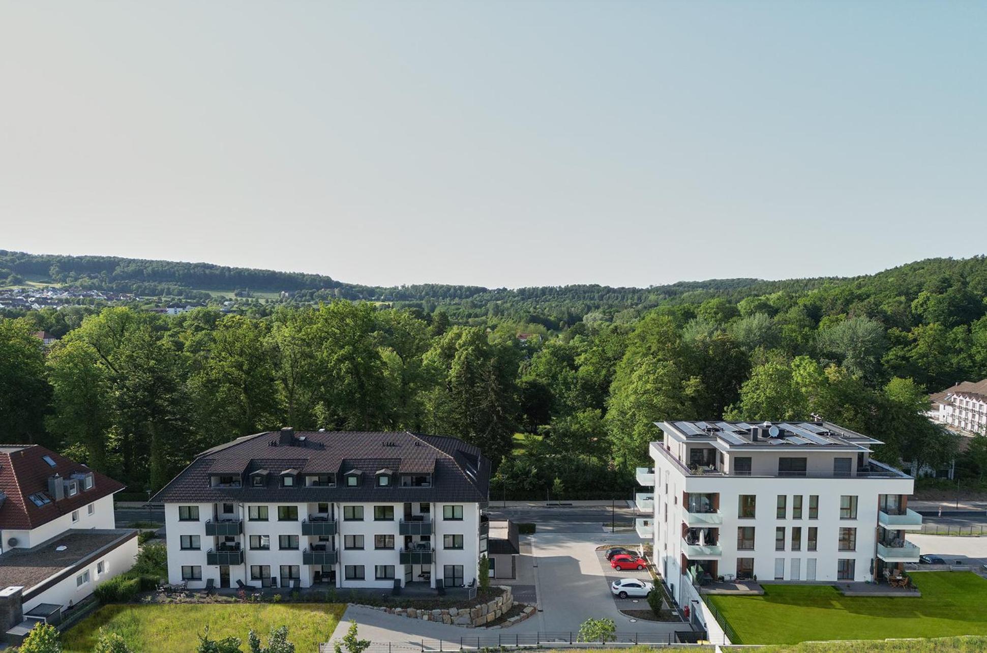 Apartamento Haus Am Kurpark Bad Driburg Exterior foto