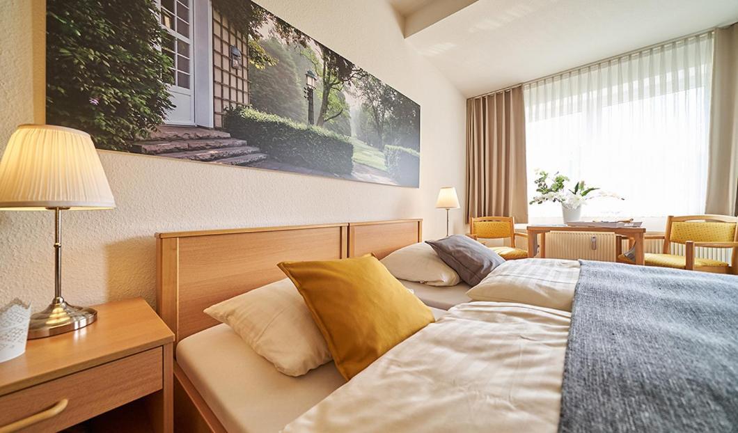 Apartamento Haus Am Kurpark Bad Driburg Exterior foto