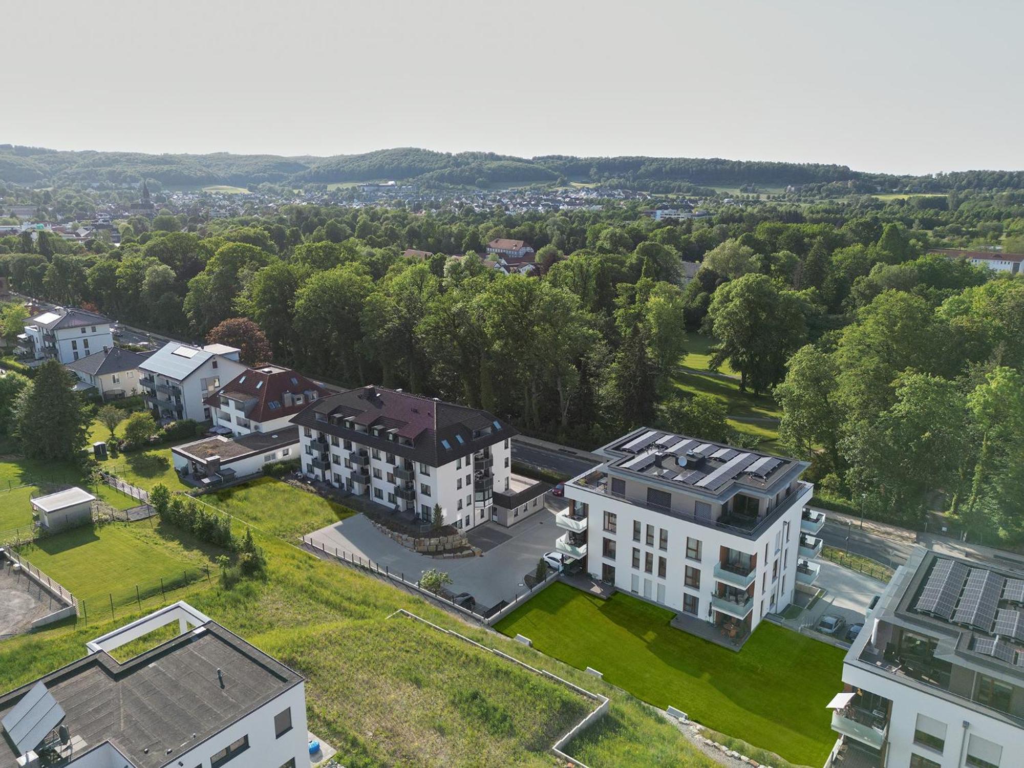Apartamento Haus Am Kurpark Bad Driburg Exterior foto